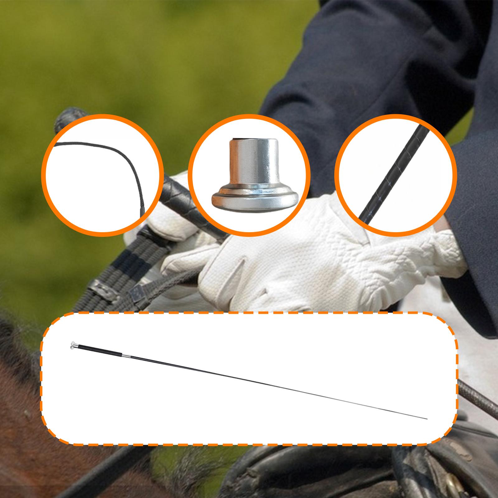 Riding Crop Dressage - 성인용 긴 금속 나일론 승마용 채찍