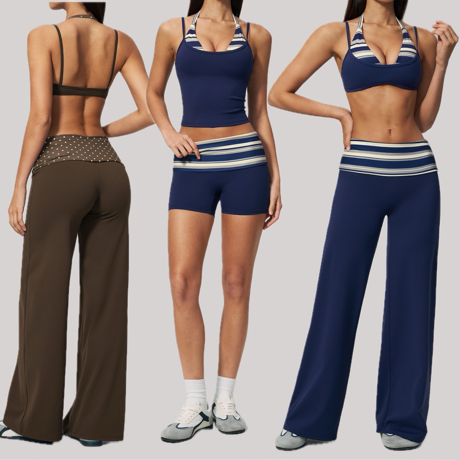 Outdoor Sport Outfit - 2 조각 여성 스포츠 요가 세트