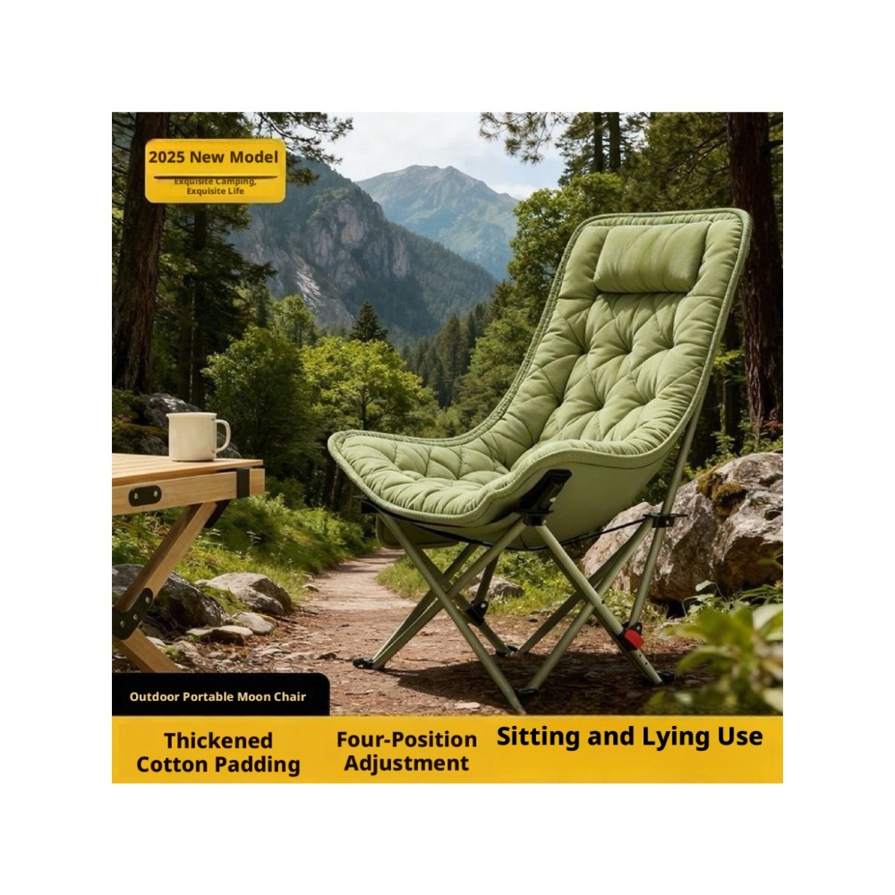 Outdoor Sport Chairs - 두꺼운 면 소재의 야외용 접이식 편안한