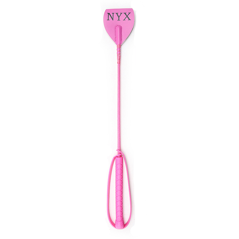 Riding Crop Dressage - 46.5cm 가죽 롱 스트레이트 채찍 플로거