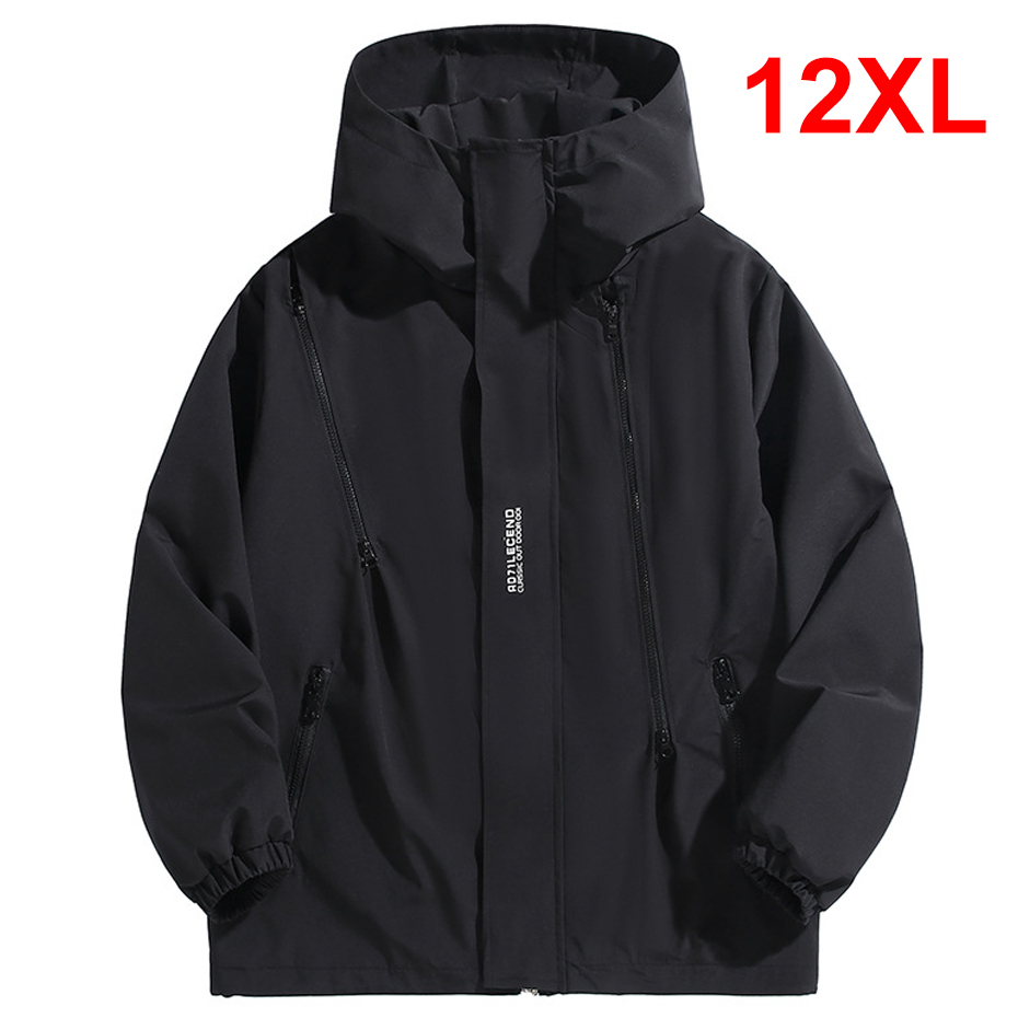 10XL 12XL 플러스 사이즈 윈드 브레이커 남성 방 - Outdoor Sport Waterproof Jacket 리뷰 및 가격