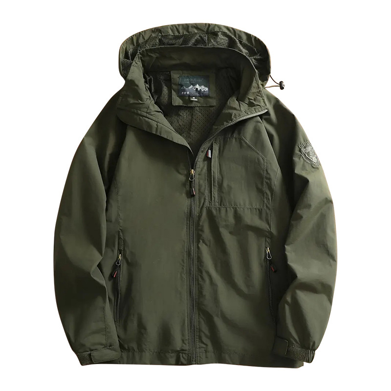 남성용 하이킹 방수 재킷, 야외 속건성 등산 후드 코트 - Outdoor Sport Waterproof Jacket 리뷰 및 가격