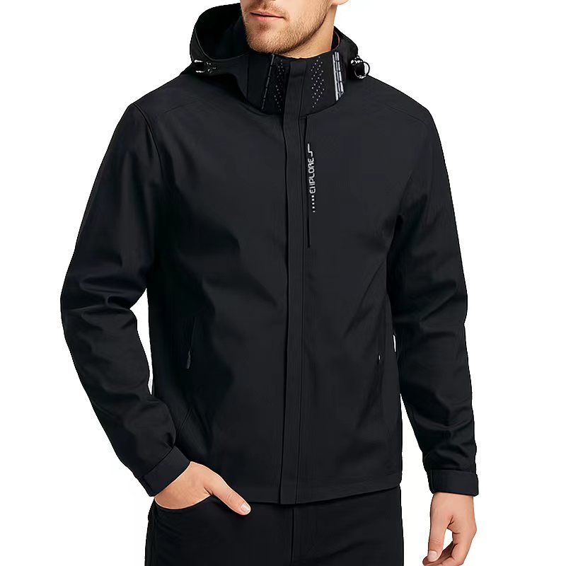 남성용 방수 레인코트 경량 재킷 후드 포함 하이킹 방풍 - Outdoor Sport Waterproof Jacket 리뷰 및 가격