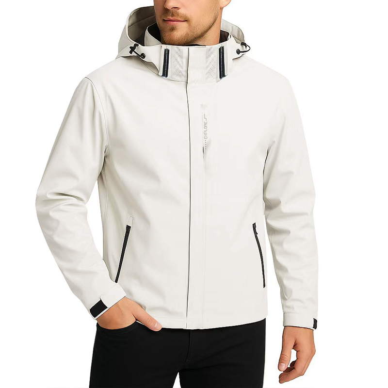 남성용 방수 레인코트 경량 재킷 후드 포함 하이킹 방풍 - Outdoor Sport Waterproof Jacket 리뷰 및 가격