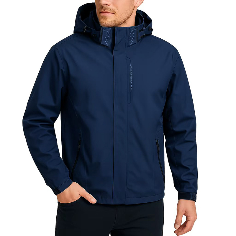 남성용 방수 레인코트 경량 재킷 후드 포함 하이킹 방풍 - Outdoor Sport Waterproof Jacket 리뷰 및 가격