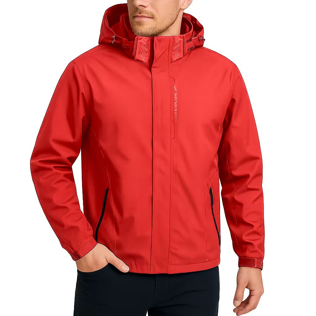 남성용 방수 레인코트 경량 재킷 후드 포함 하이킹 방풍 - Outdoor Sport Waterproof Jacket 리뷰 및 가격