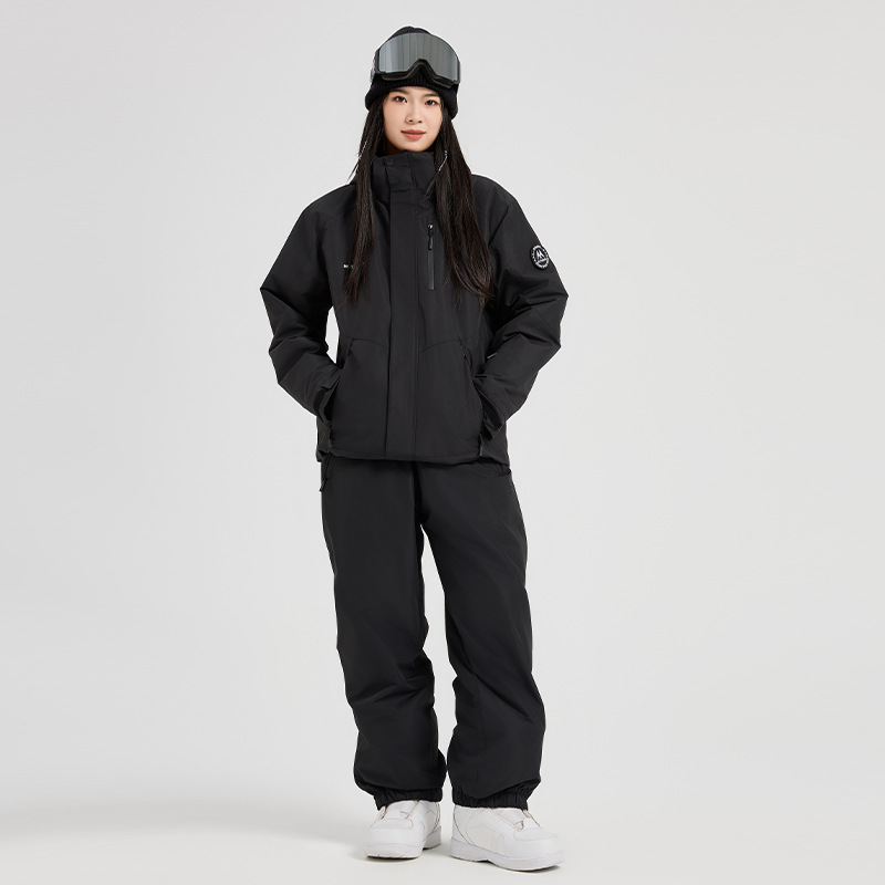 야외 스포츠 마운틴맨 스키 세트 겨울용 따뜻한 후드 재 - Outdoor Sport Outfit 리뷰 및 가격