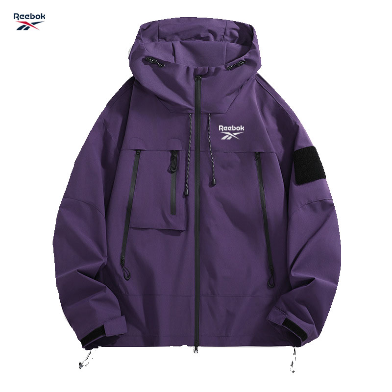 리복 남성용 후드 재킷, 블랙 방수 슬라이딩 방풍 코트 - Outdoor Sport Waterproof Jacket 리뷰 및 가격